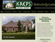 Tablet Screenshot of krepsbuilding.com